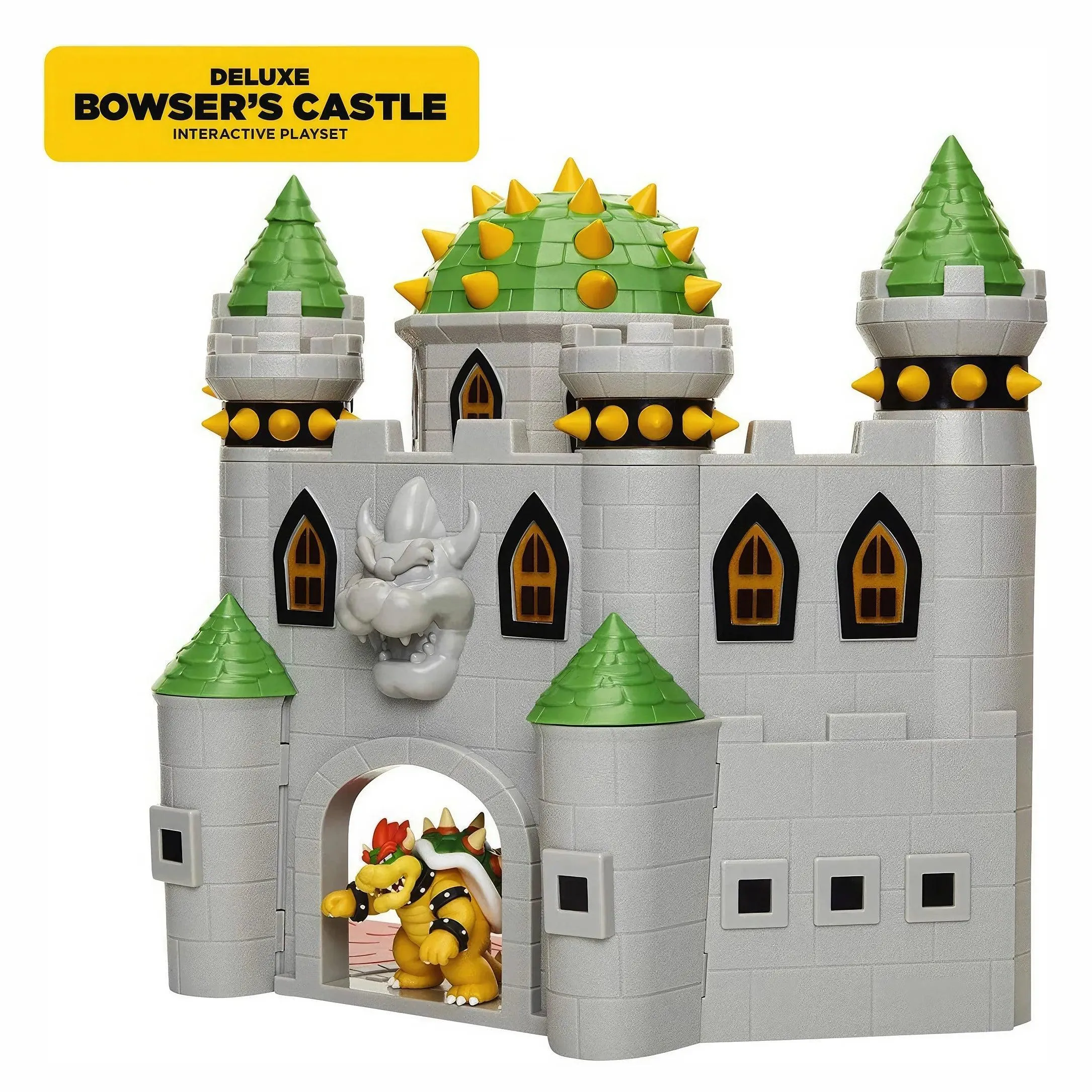 SUPER MARIO Bowsers Castle Deluxe Playset