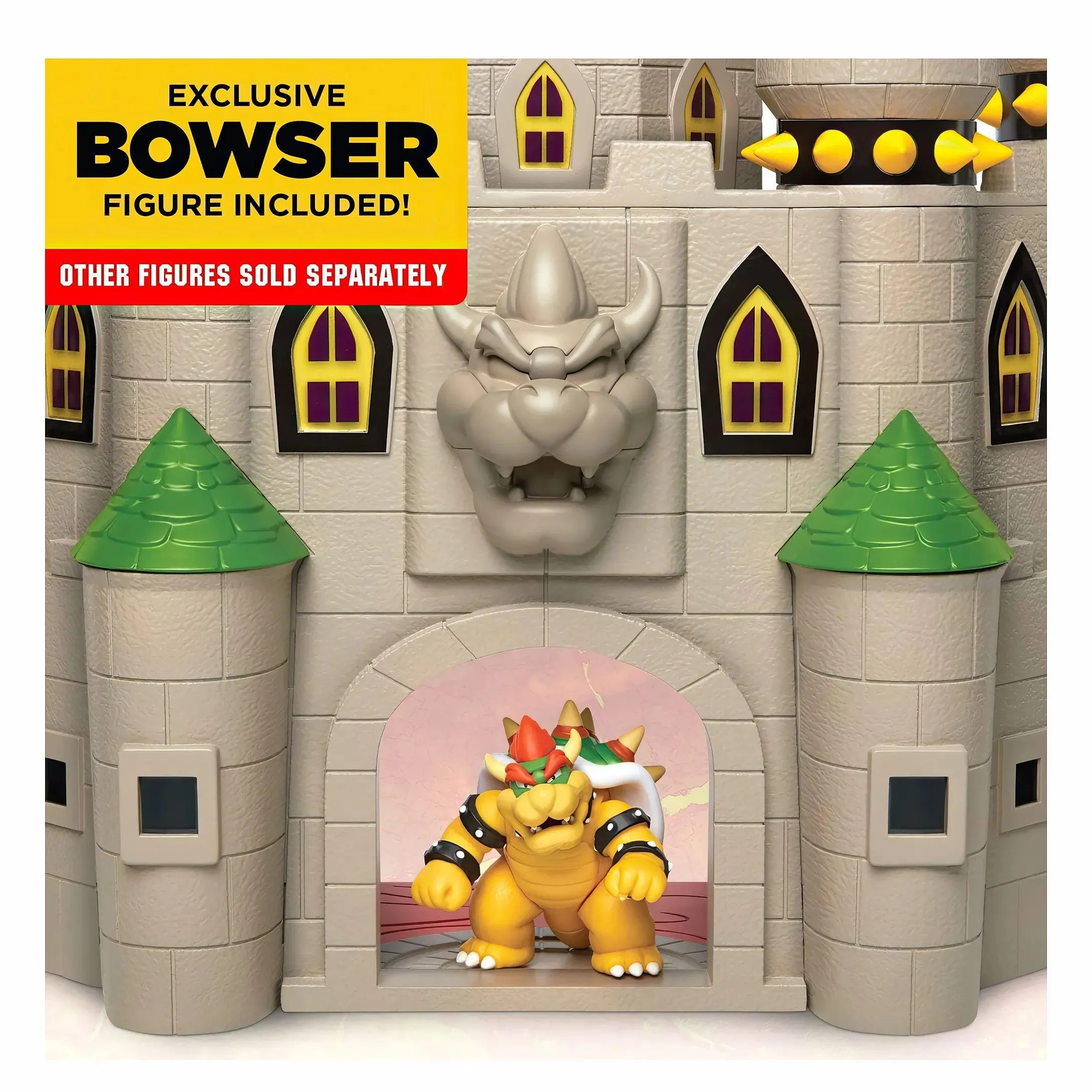SUPER MARIO Bowsers Castle Deluxe Playset