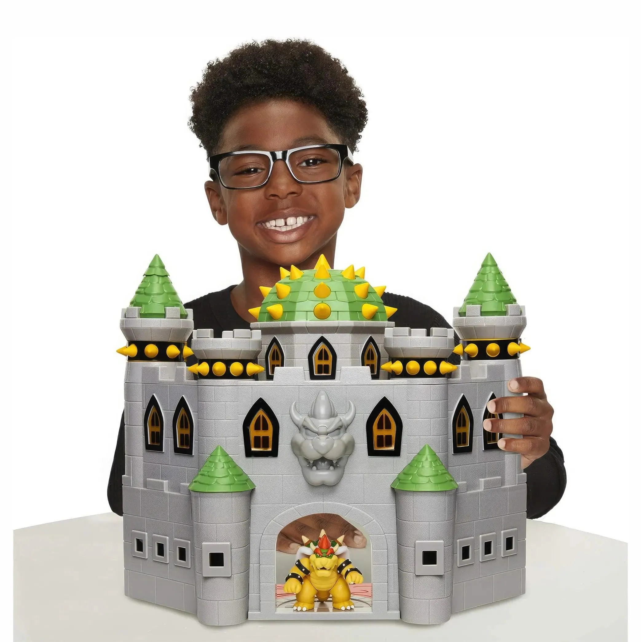 SUPER MARIO Bowsers Castle Deluxe Playset