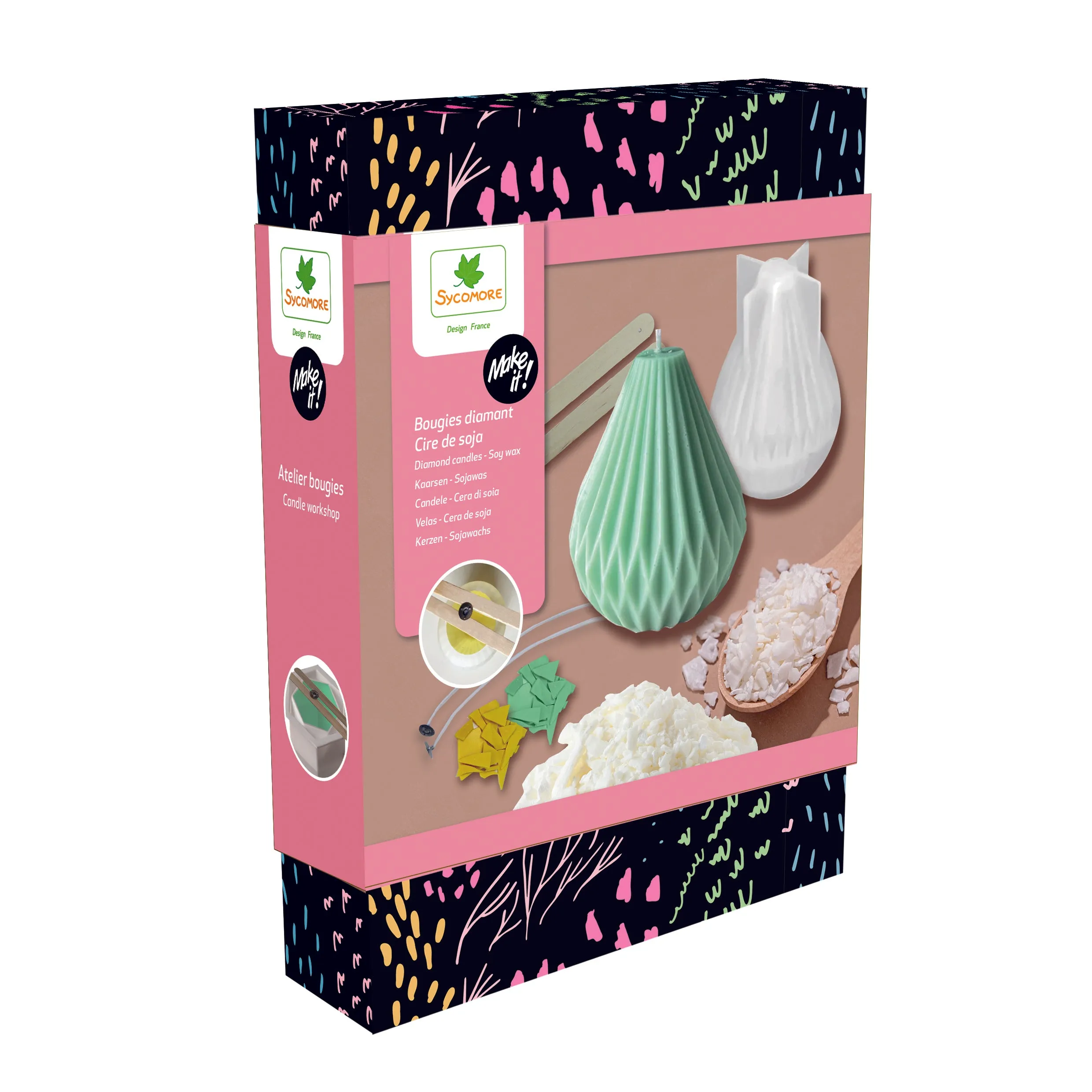 Sycomore Diamond Candles - Soy Wax