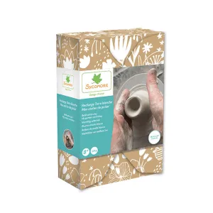 Sycomore Refill– Pottery Workshop – White Clay