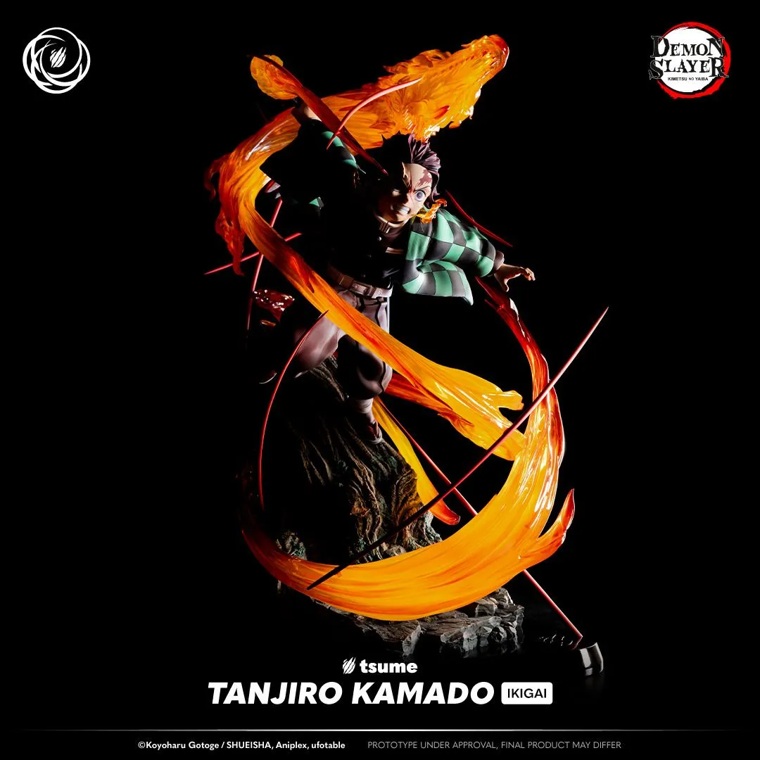 Tanjiro Kamado Ikigai Statue By Tsume Art