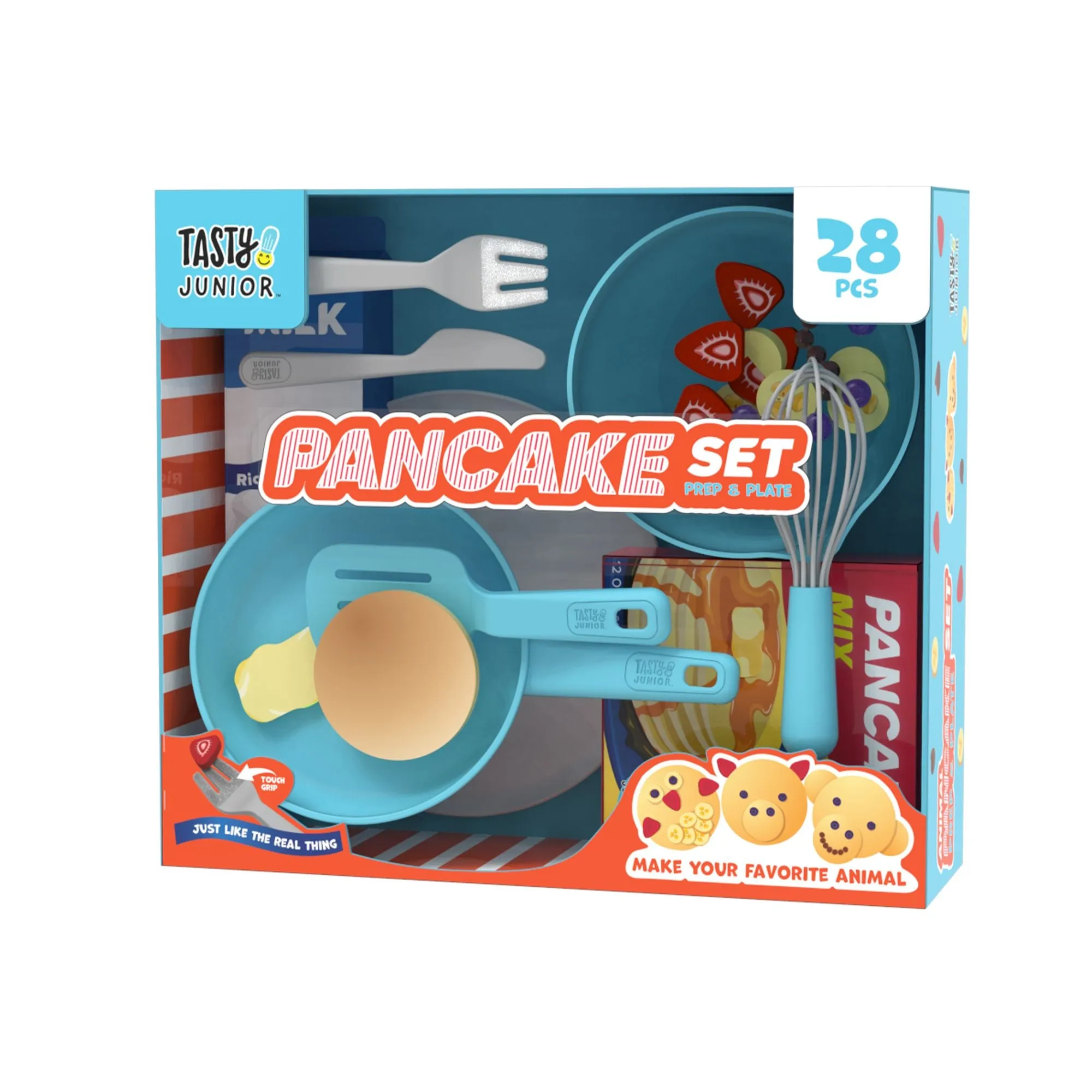Tasty Junior Prep N Plate Pancake 28 Piece Set