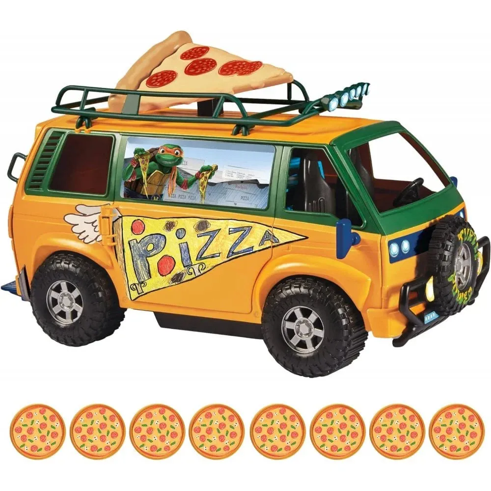 Teenage Mutant Ninja Turtles Movie Pizza Fire Van