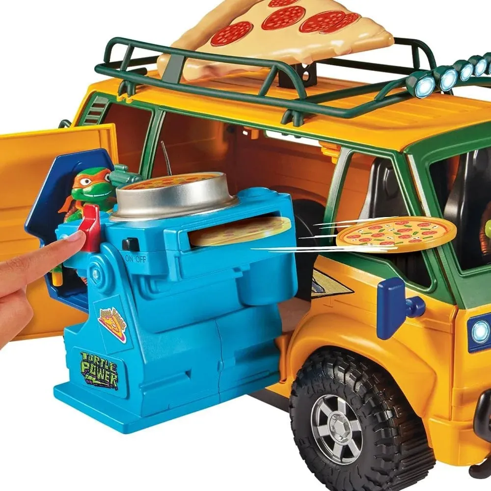 Teenage Mutant Ninja Turtles Movie Pizza Fire Van