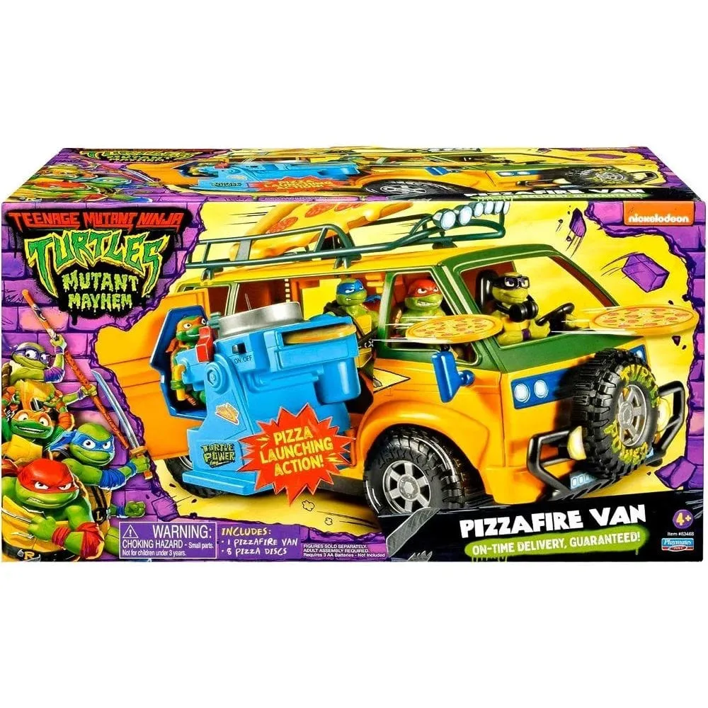 Teenage Mutant Ninja Turtles Movie Pizza Fire Van