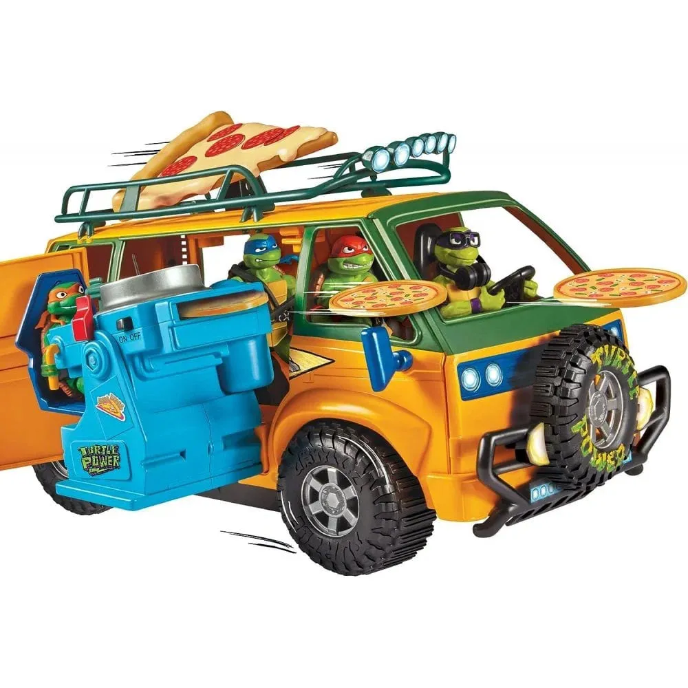 Teenage Mutant Ninja Turtles Movie Pizza Fire Van