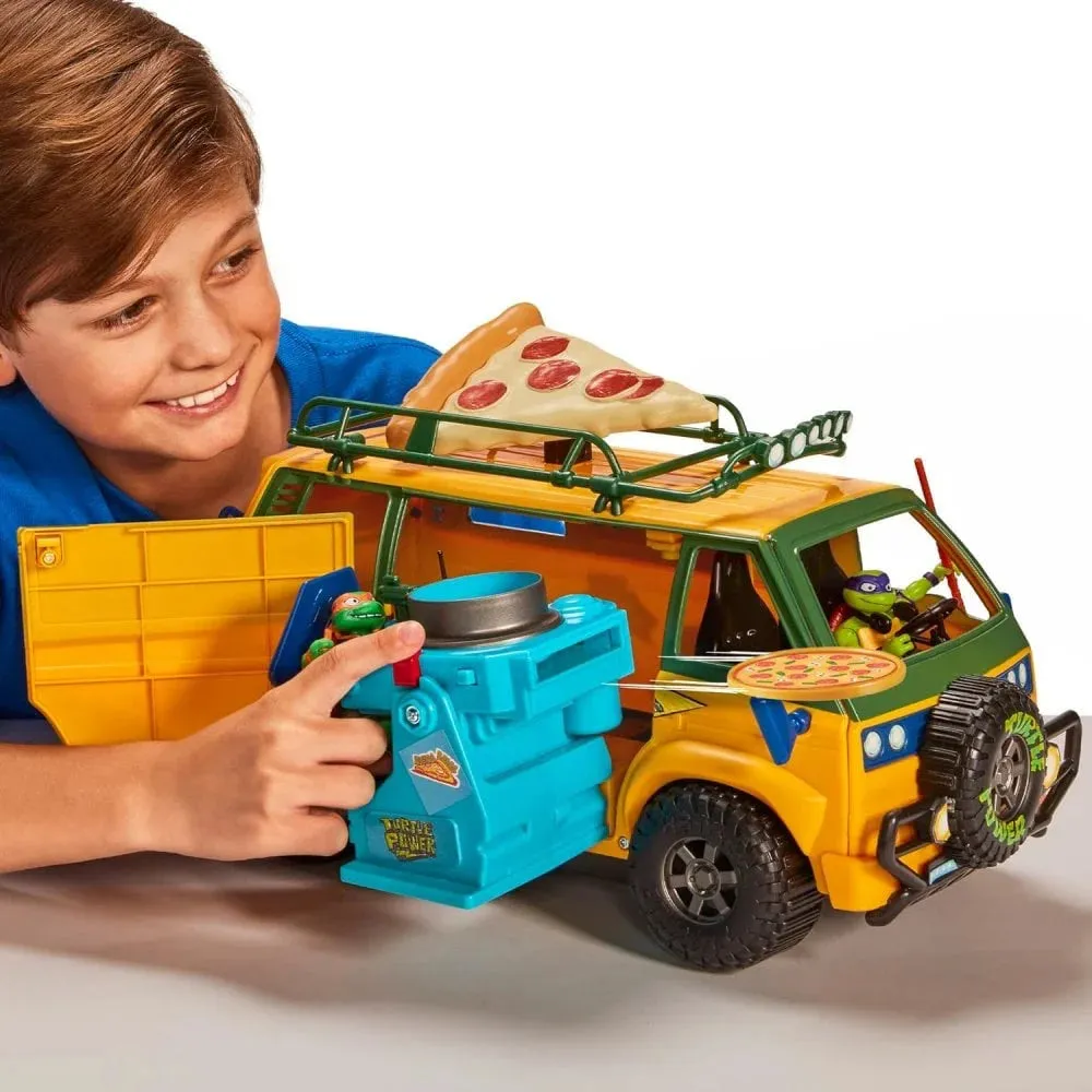 Teenage Mutant Ninja Turtles Movie Pizza Fire Van
