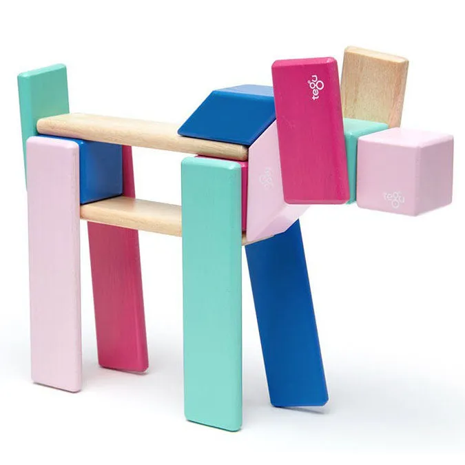 Tegu 24 Piece Set in Blossom