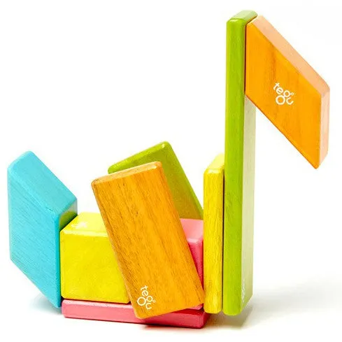 Tegu Tints Magnetic Wooden Block 14 Pieces