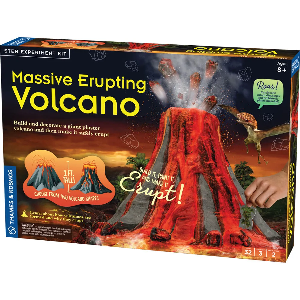 Thames & Kosmos Signature Massive Erupting Volcano