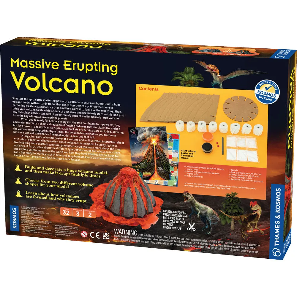 Thames & Kosmos Signature Massive Erupting Volcano