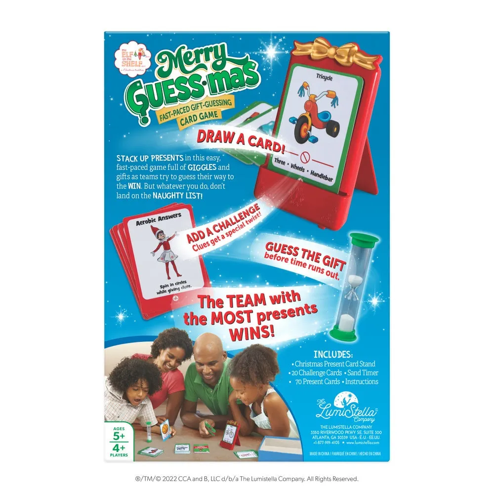 The Elf on the Shelf Merry Guess-Mas Card Game