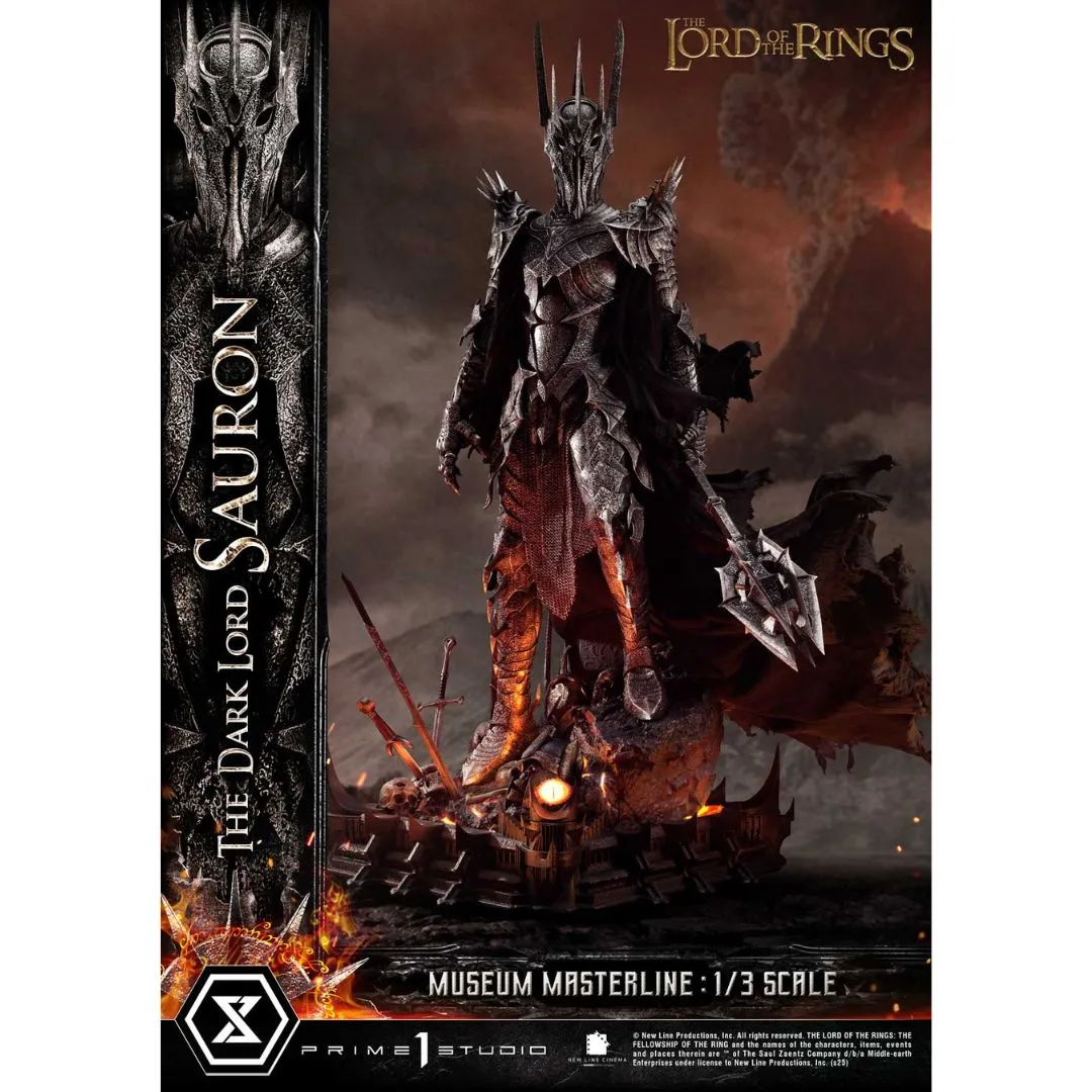 The Lord Of The Rings The Dark Lord Sauron Statue By Prime1 Studios