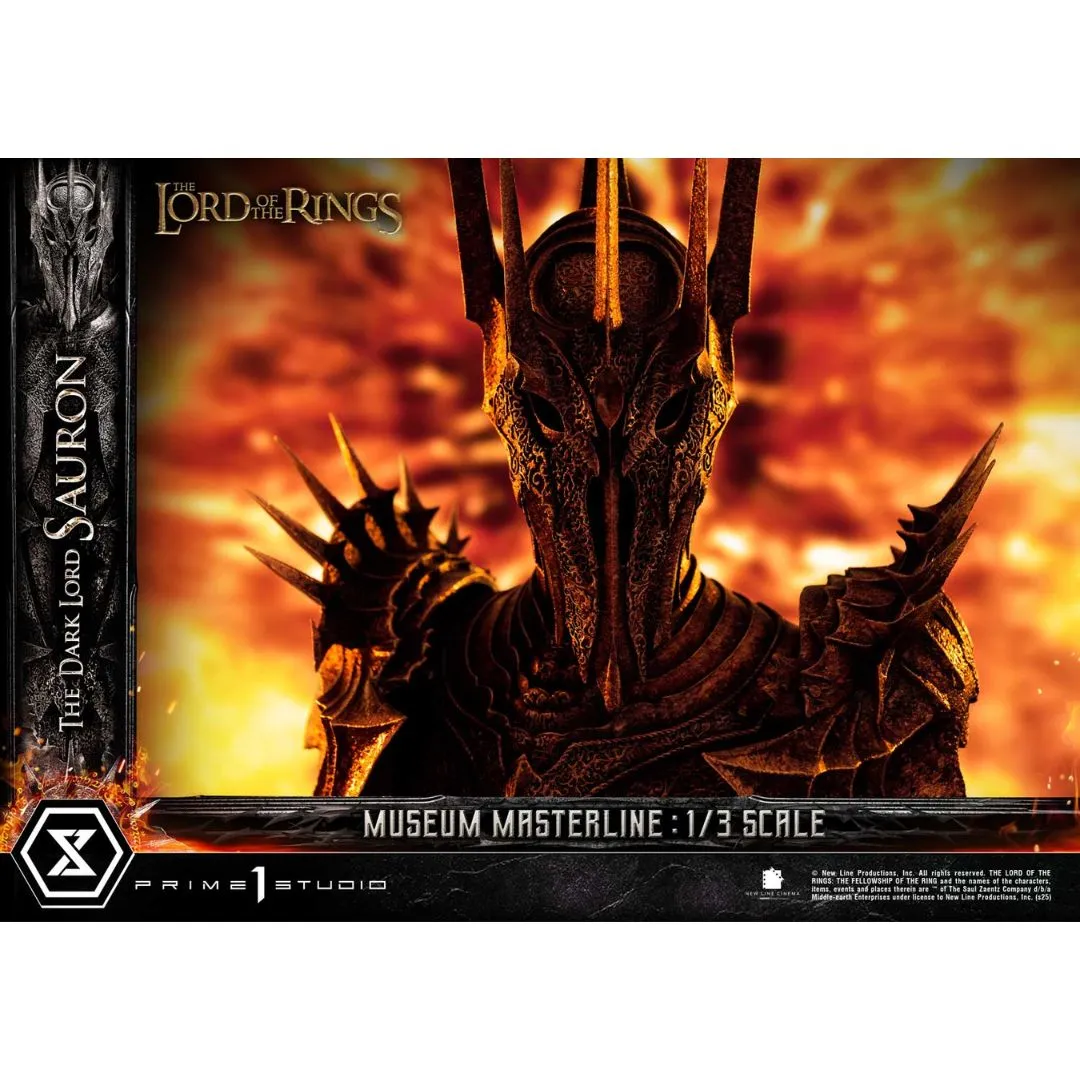 The Lord Of The Rings The Dark Lord Sauron Statue By Prime1 Studios