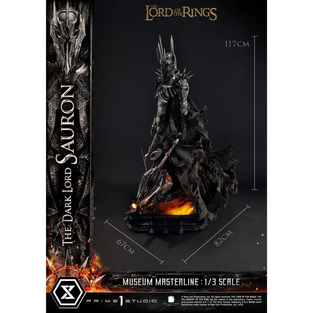The Lord Of The Rings The Dark Lord Sauron Statue By Prime1 Studios