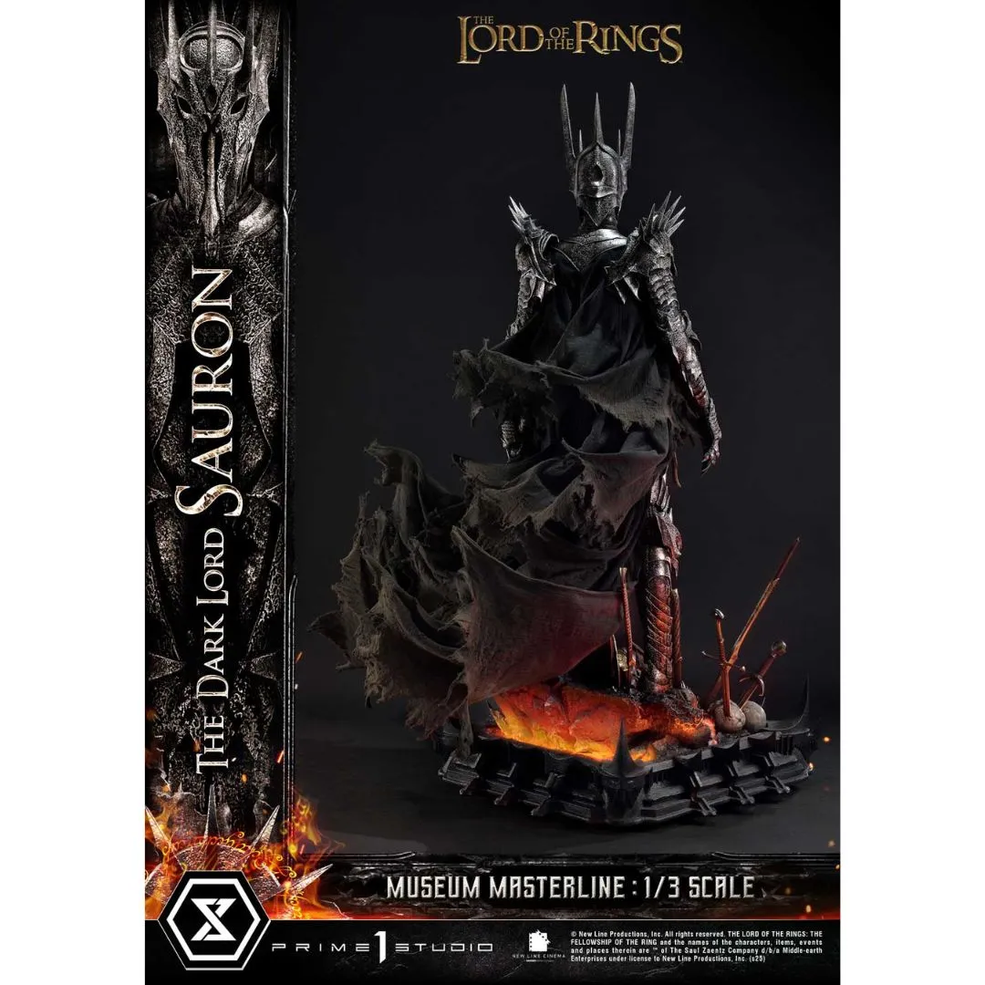 The Lord Of The Rings The Dark Lord Sauron Statue By Prime1 Studios