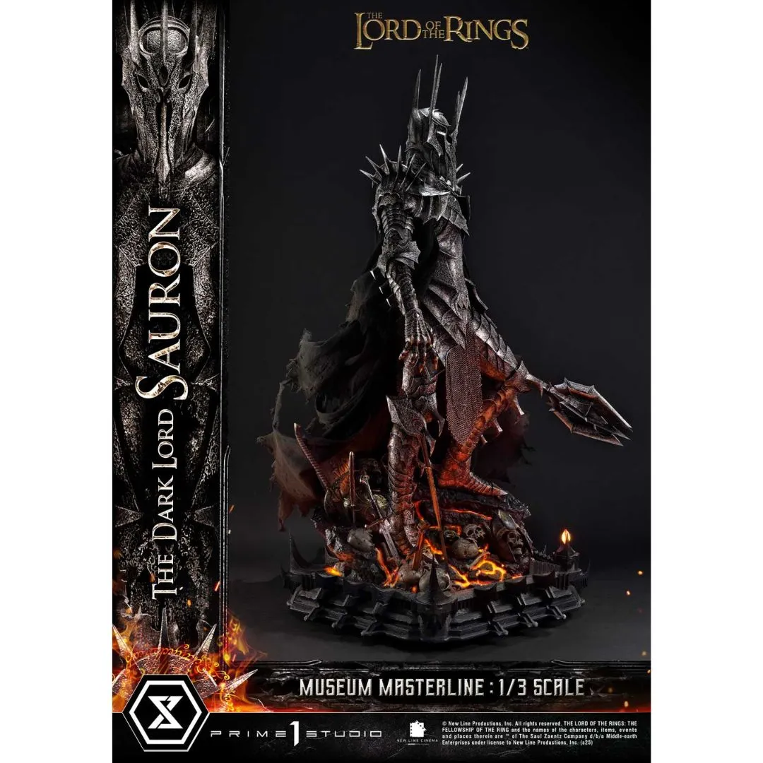 The Lord Of The Rings The Dark Lord Sauron Statue By Prime1 Studios