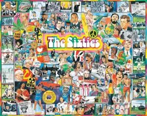 The Sixties (305pz) - 1000 Piece Jigsaw Puzzle White Mountain