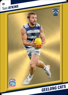 Tom Atkins, 19, Gold Parallel, 2024 Teamcoach AFL