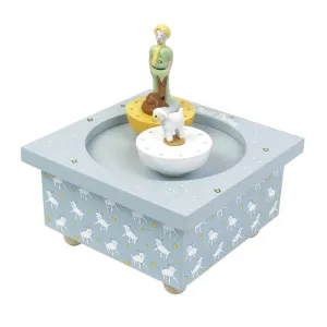 Trousselier Dancing Music Box Little Prince & His Sheep