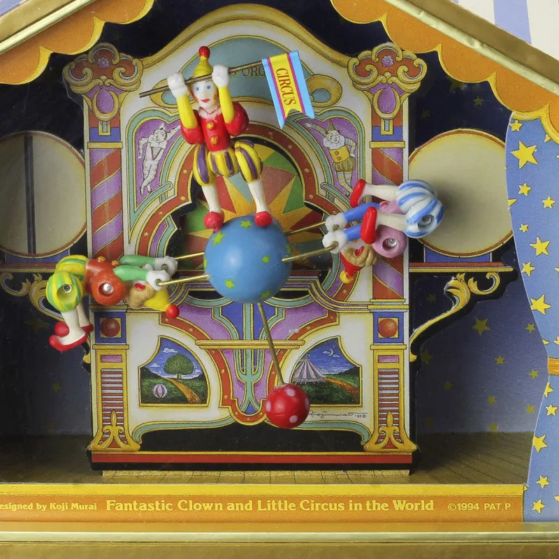 Trousselier Dancing with Music Tightrope Walker Clowns