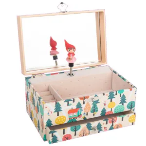 Trousselier Musical Jewelry Box Red Ridding Hood