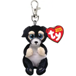 Ty Beanie Bellies Clip - Ranger Black Dog
