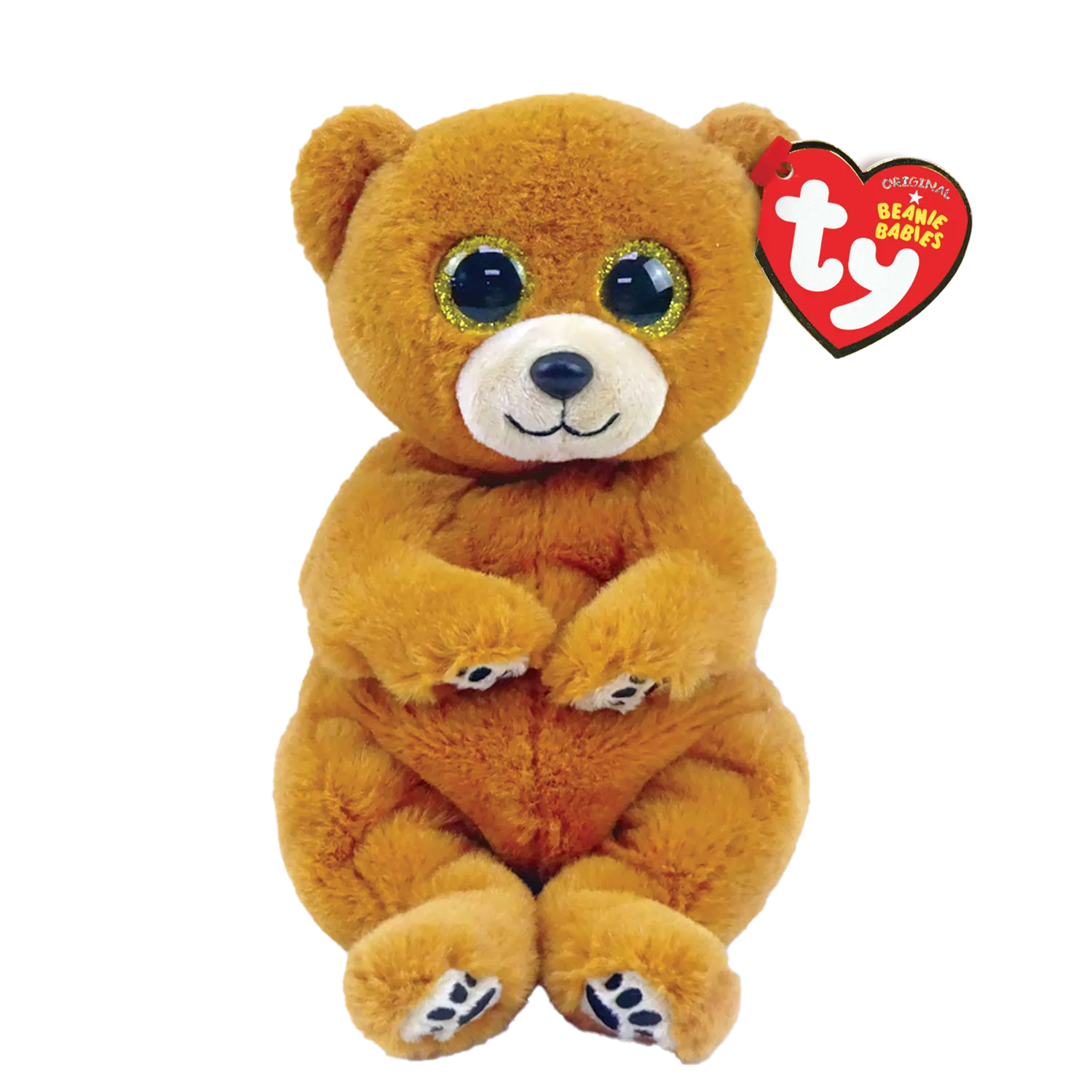 Ty Beanie Bellies Regular - Duncan Bear Brown