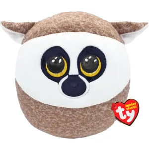 Ty Squishy Beanies 35cm - Linus Brown And White Lemur