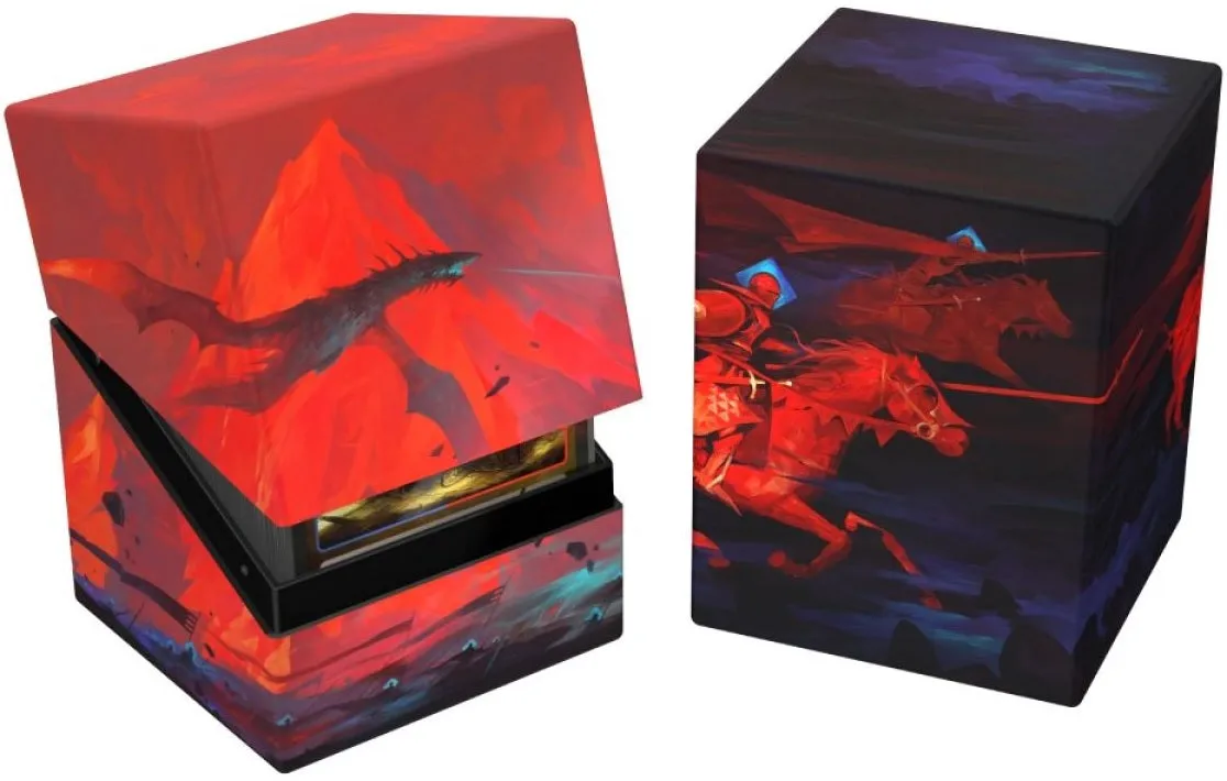 Ultimate Guard: Deck Box  RTE Boulder 100   2024 Exclusive Duo  Dominik Mayer: Crowned With Fire
