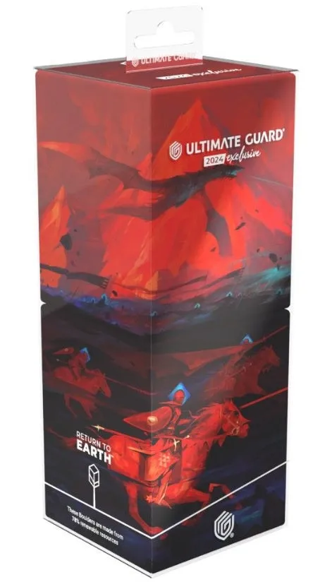 Ultimate Guard: Deck Box  RTE Boulder 100   2024 Exclusive Duo  Dominik Mayer: Crowned With Fire