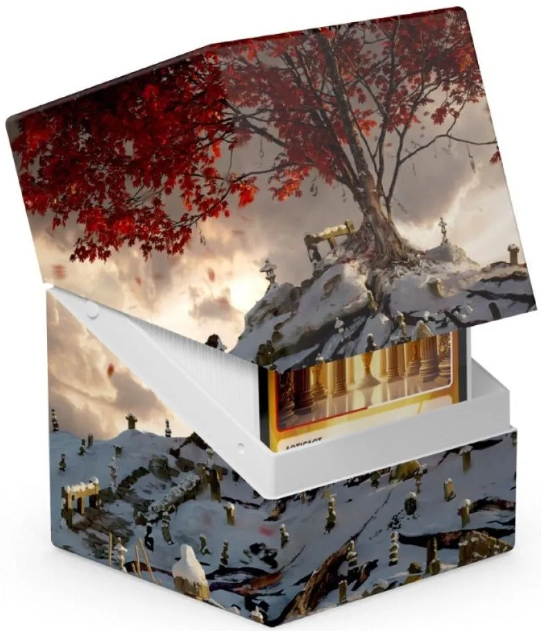 Ultimate Guard: Deck Box  RTE Boulder 100   Artist Edition #2  Mario Renaud: In Icy Bloom