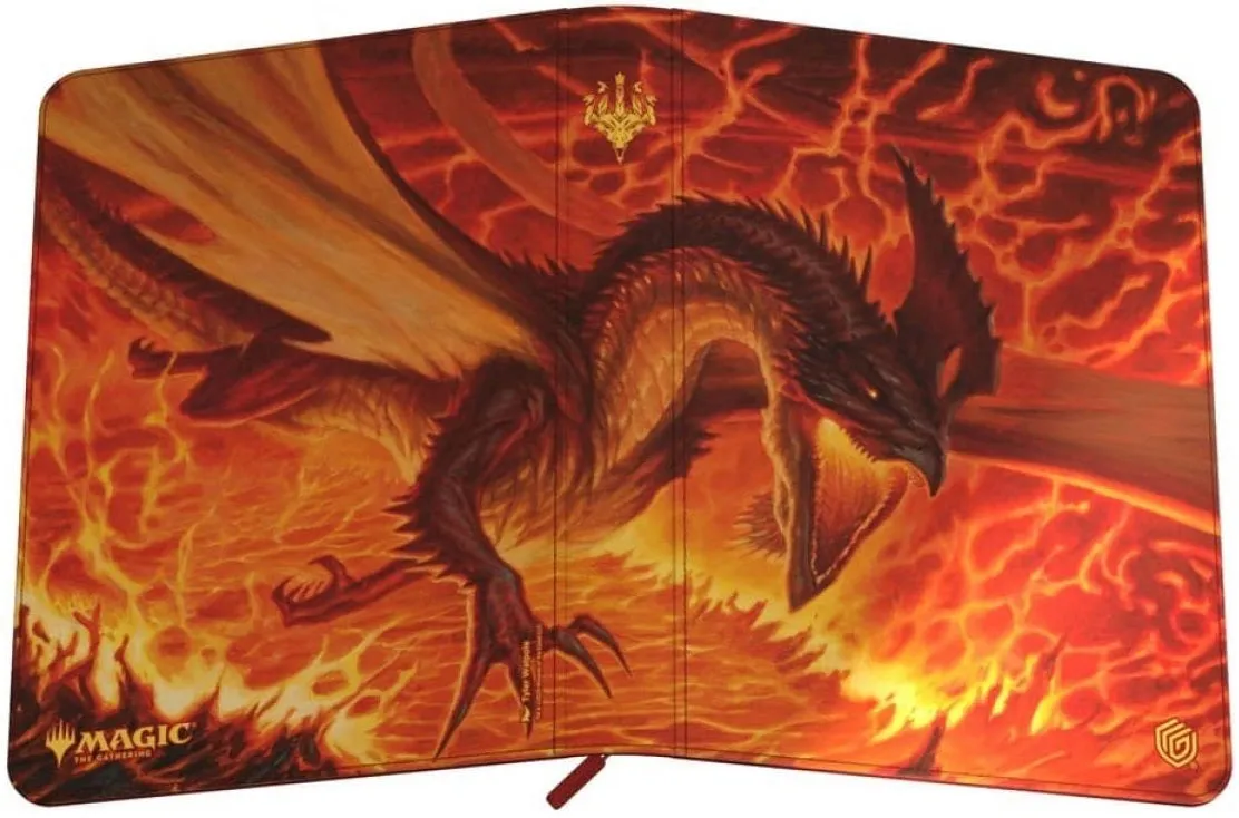 Ultimate Guard Portfolio XenoSkin Zipfolio 360 MTG Tarkir Dragonstorm Magmatic Hellkite