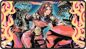 Ultra Pro Aetherdrift Chandra, Spark Hunter AR Enhanced Playmat for Magic: The Gathering