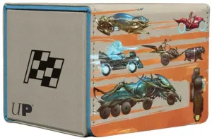 Ultra Pro Aetherdrift Finish Line Bundle Key Art Premium Alcove Edge Deck Box for Magic: The Gathering