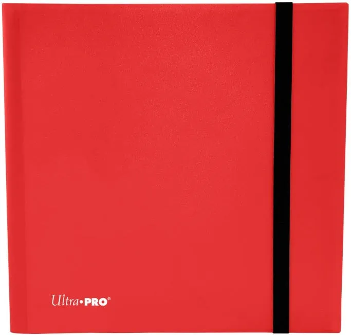 Ultra Pro Eclipse 12-Pocket PRO-Binder Apple Red