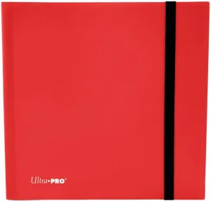 Ultra Pro Eclipse 12-Pocket PRO-Binder Apple Red