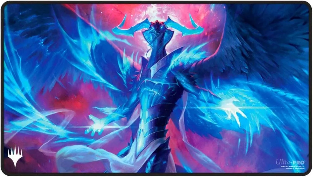 Ultra Pro Tarkir Dragonstorm Black Stitched Ugin, Eye of the Storms Playmat for Magic: The Gathering