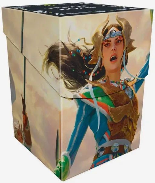Ultra Pro Tarkir Dragonstorm Eshki, Temurs Roar / Ureni of the Unwritten (Temur Roar Commander Deck) 100  Deck Box for Magic: The Gathering