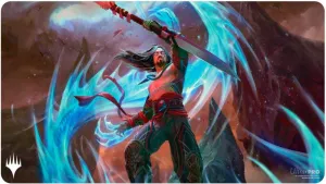 Ultra Pro Tarkir Dragonstorm Playmat Sarkhan, Dragon Ascendant Playmat for Magic: The Gathering
