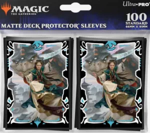 Ultra Pro Tarkir Dragonstorm Shiko and Narset, Unified (Jeskai Striker Commander Deck) 100ct Deck Protector Sleeves for Magic: The Gathering