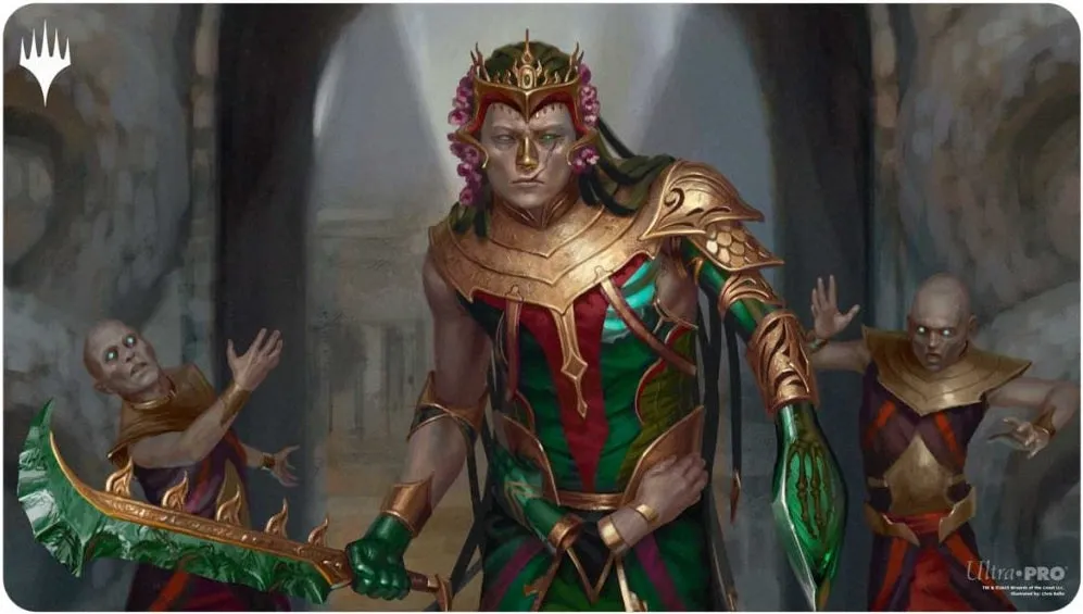 Ultra Pro Tarkir Dragonstorm Sultai Commander Kotis, Sibsig Champion Playmat for Magic: The Gathering