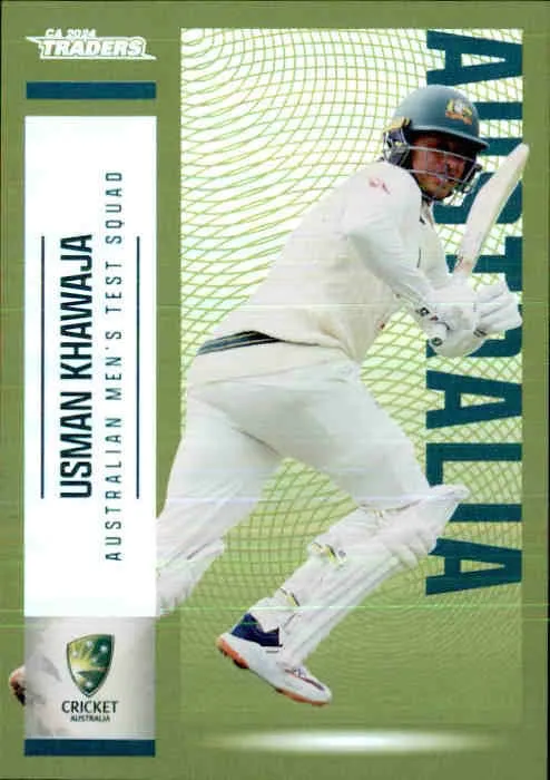 Usman Khawaja, P006, Parallel, 2024-25 TLA CA Cricket Traders