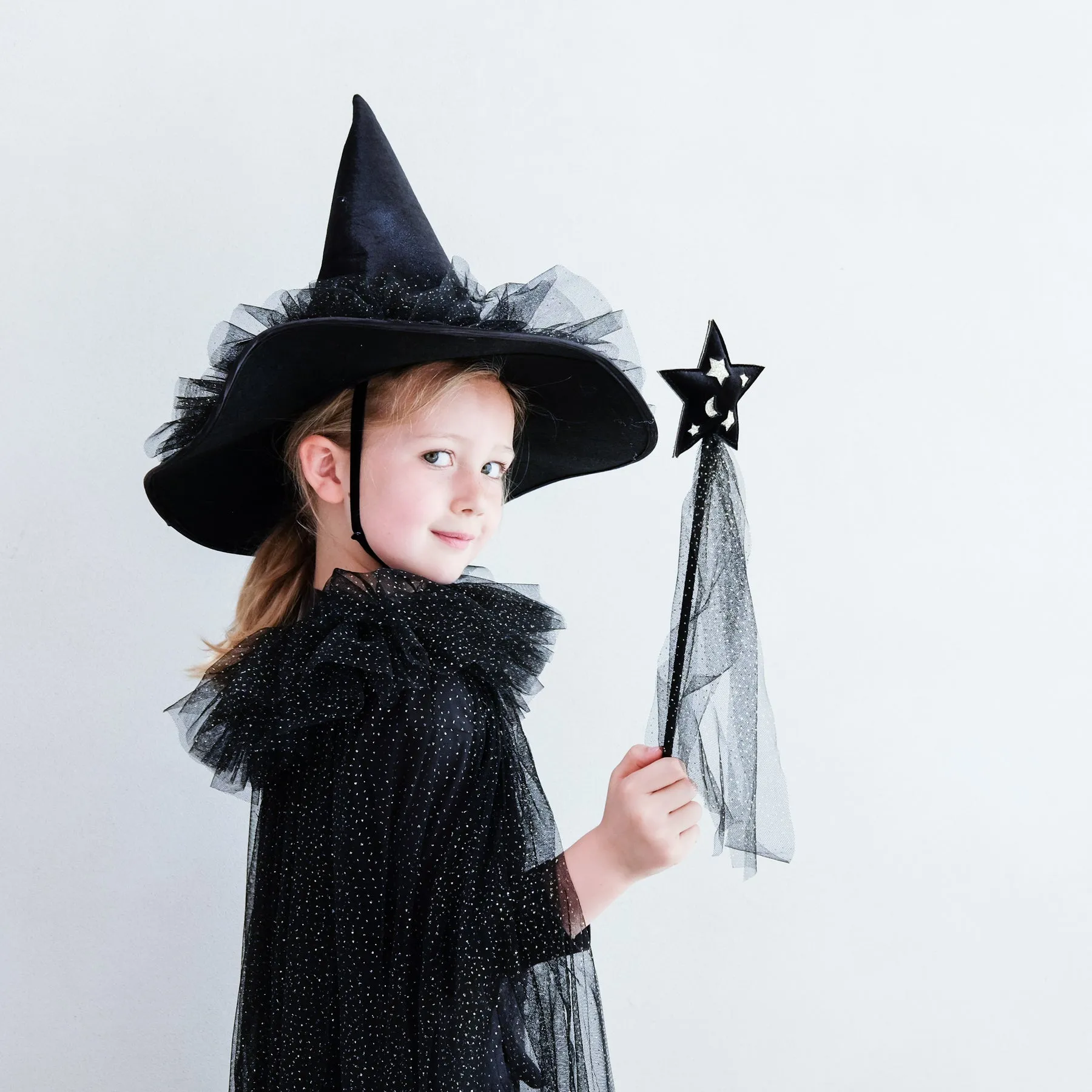 Witches Cape ESMERELDA Ruffle