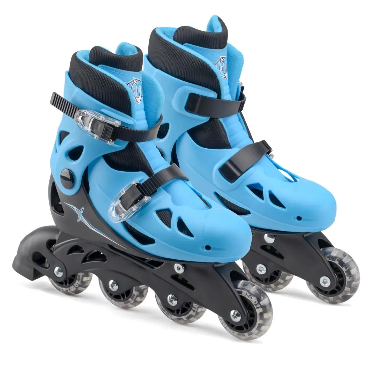 Xootz Inlines Skates - Blue - Size Medium