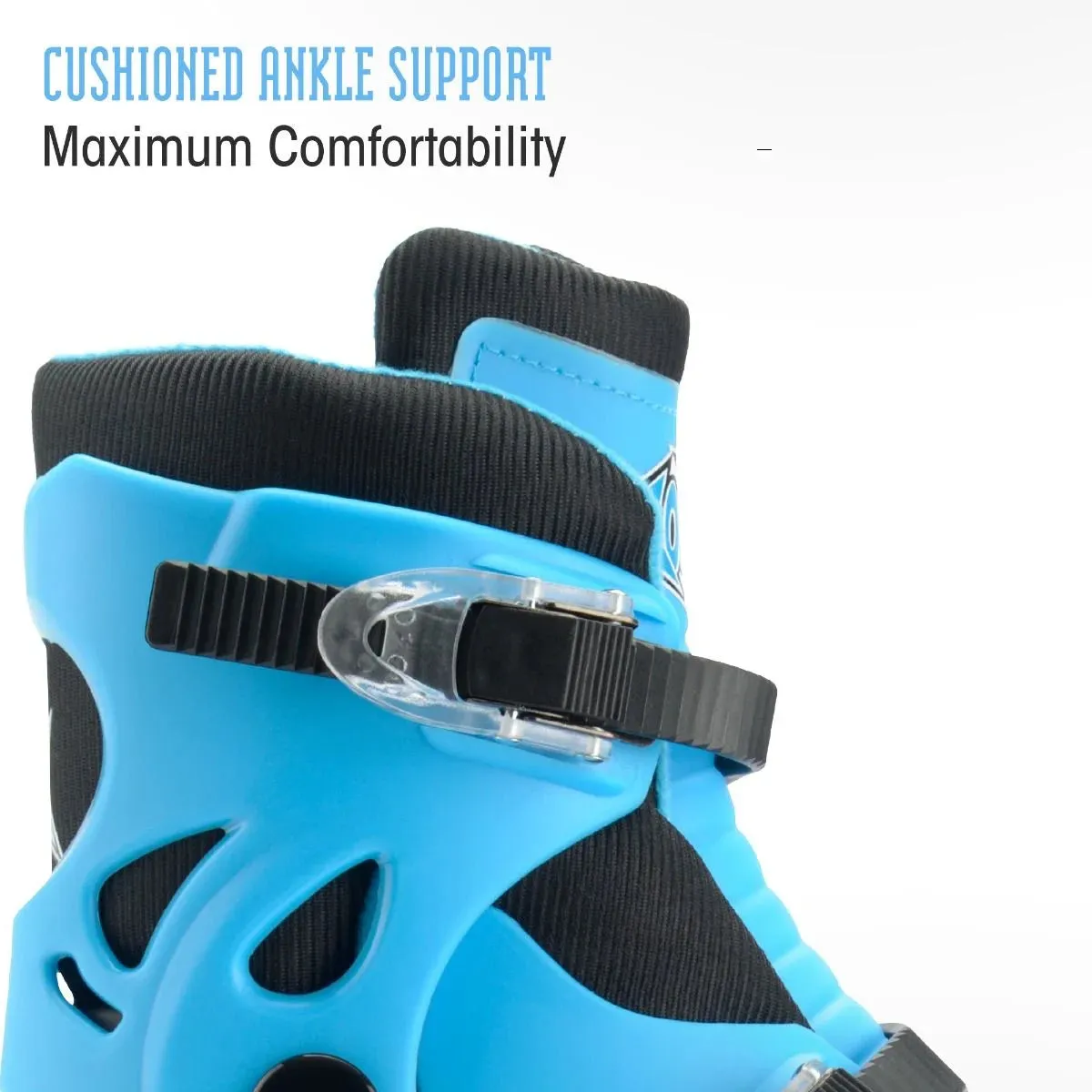 Xootz Inlines Skates - Blue - Size Medium