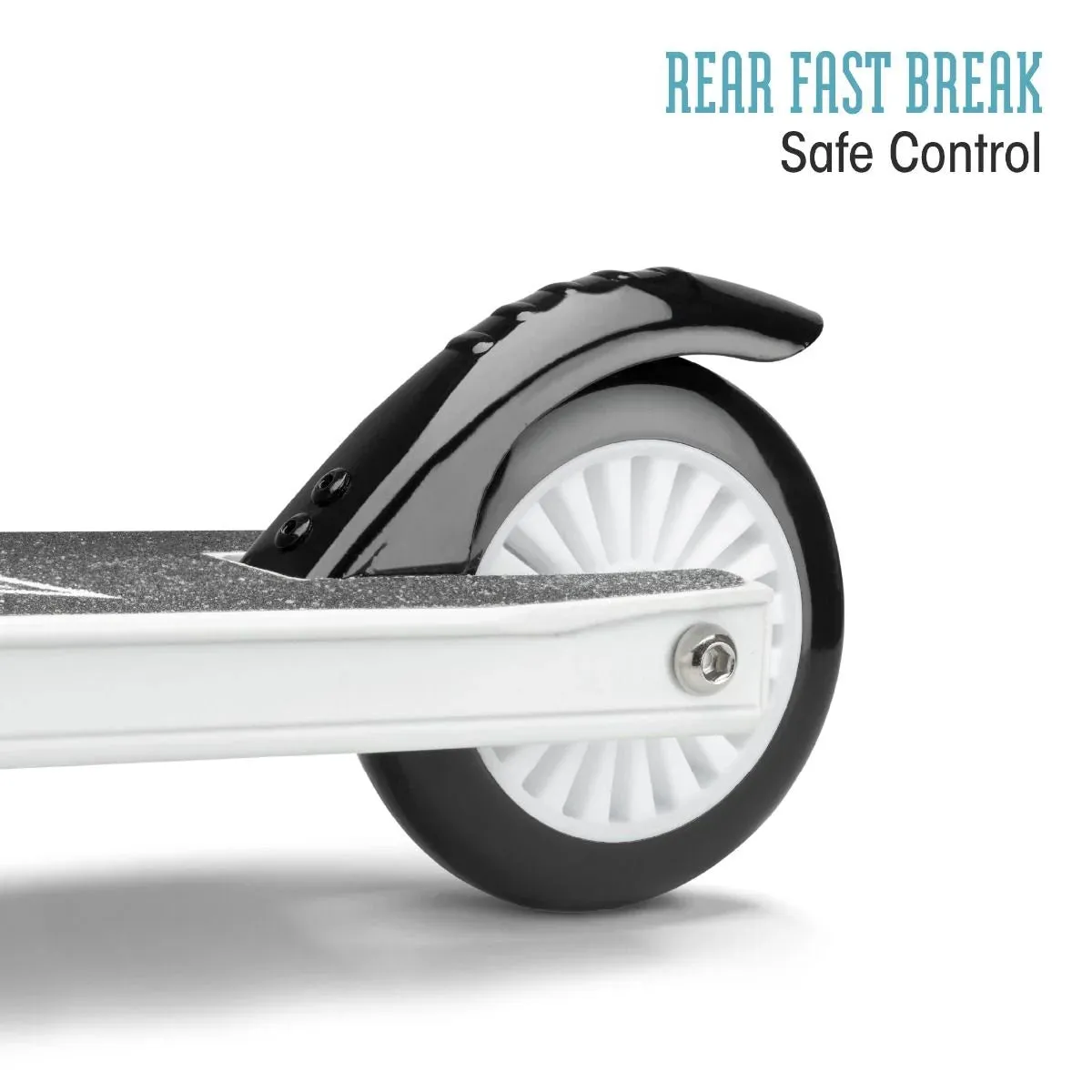 Xootz Invert Stunt Scooter - White/Black