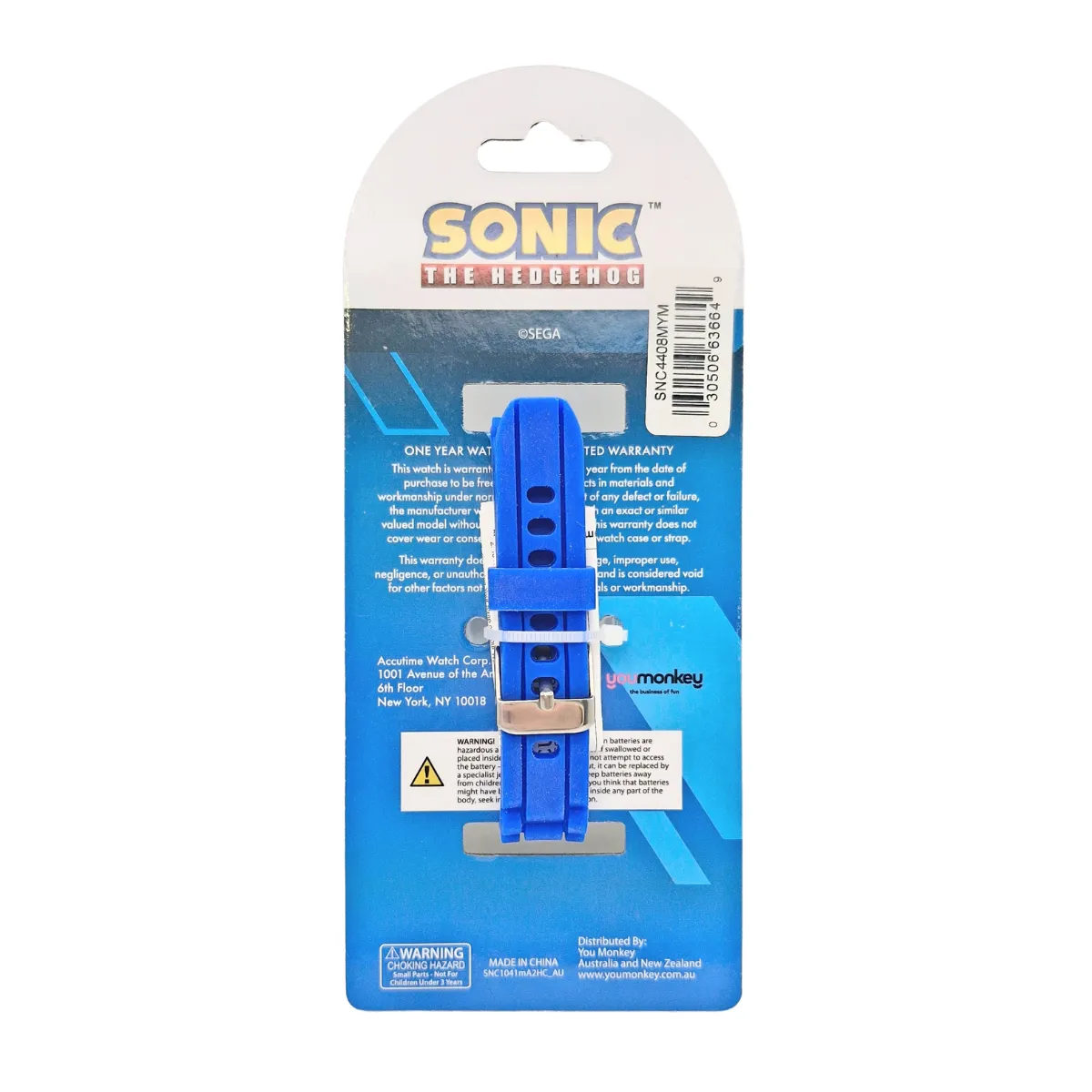 You Monkey Light Up Sonic The Hedgehog Watch