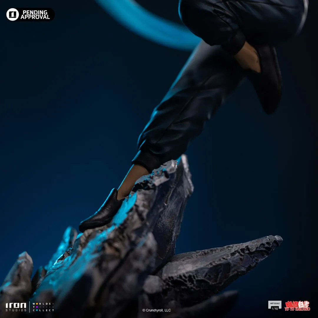 Yusuke Urameshi Yuyu Hakusho Statue By Iron Studios
